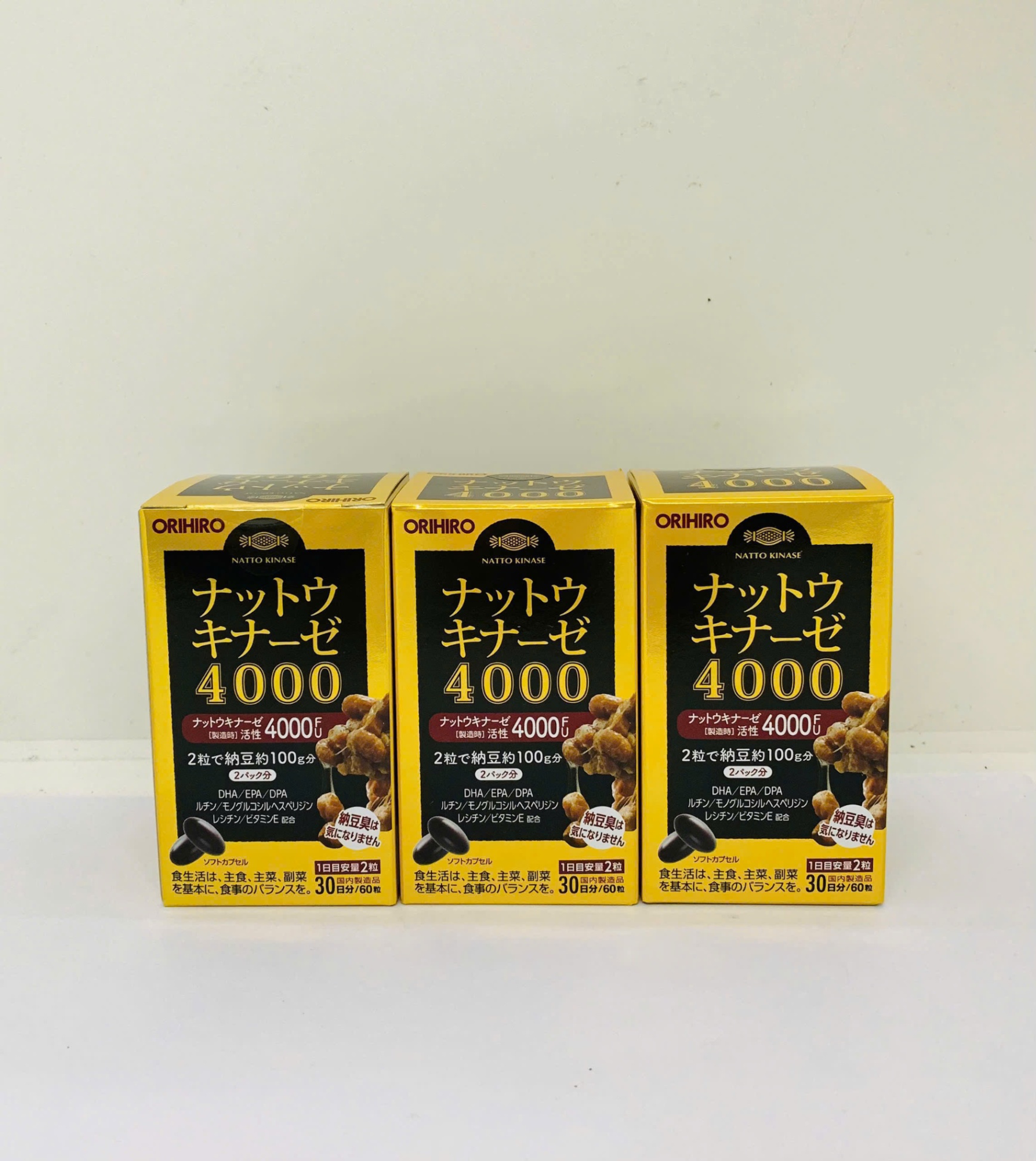 Viên uống hỗ trợ đột quỵ, tai biến Natto kinase Orihiro 4000 FU