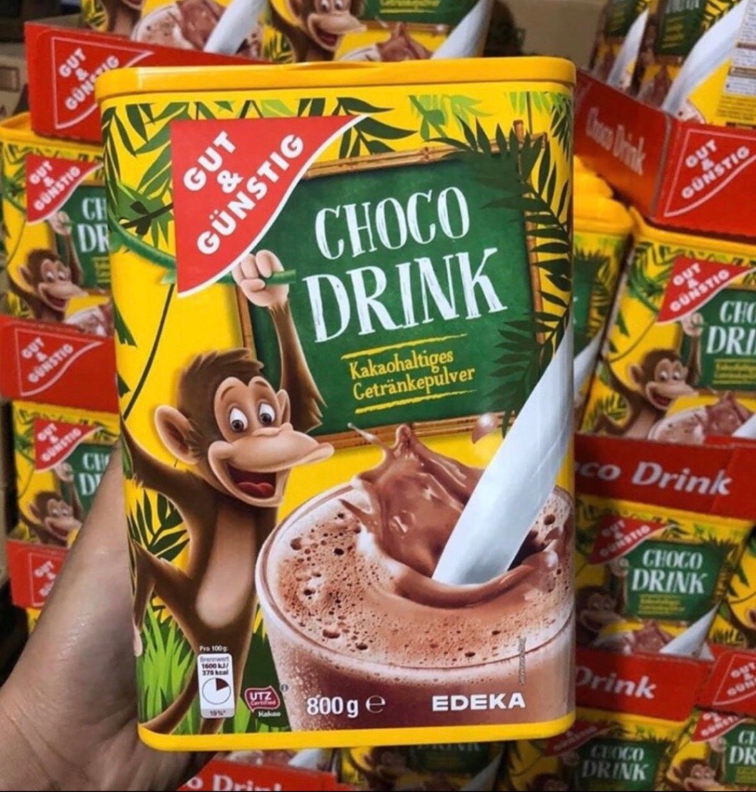 Bột cacao pha sữa CHOCO DRINK đức 800g