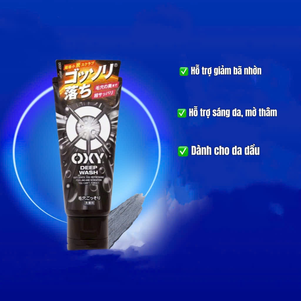 Sữa rửa mặt Oxy đen 130g (T60)