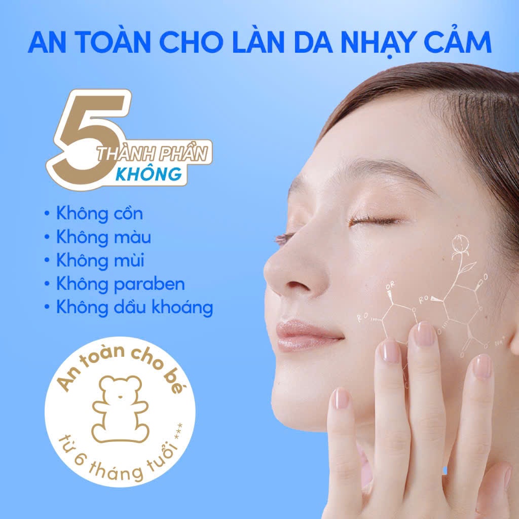 Sữa chống nắng Anessa dịu nhẹ cho da nhạy cảm SPF50+ PA++++ 60ml (hồng)