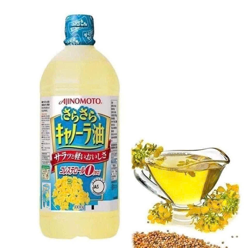 Dầu ăn hoa cải Ajinomoto 1000ml(10c/thùng)