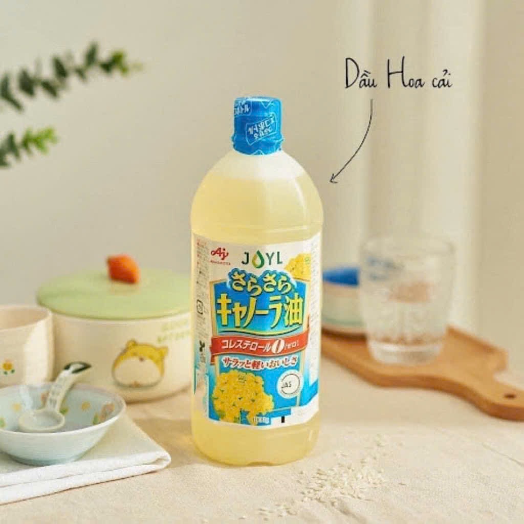 Dầu ăn hoa cải Ajinomoto 1000ml(10c/thùng)