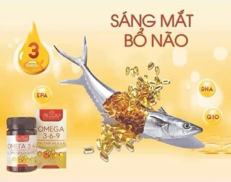 Viên uống Omega 369 Mirrolla Nga 100v(T96)