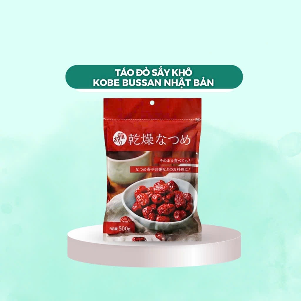 Táo đỏ sấy khô Nhật Bản gói 500g