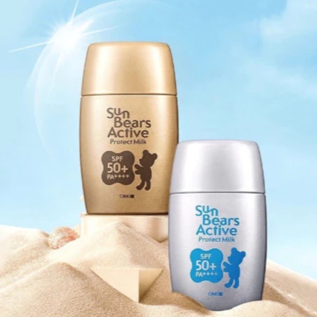 Kem chống nắng OMI SUNBEAR SPF 50+[freship tianf quấc ] hàng nhật nội địa. - dùng thử 10ml bạc hà,28ml