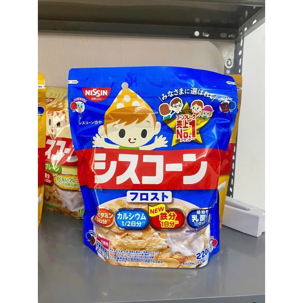 Ngũ cốc Nissin Nhật vị bắp sữa 220g