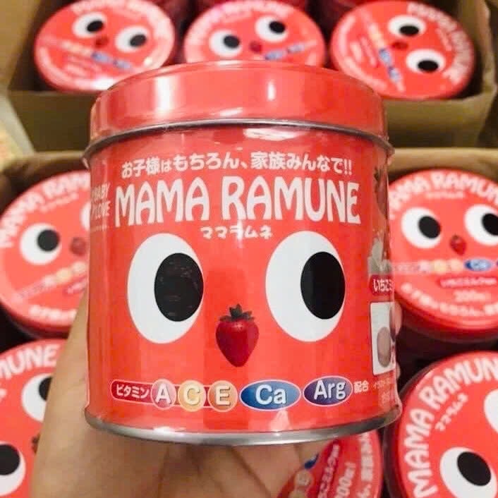 Kẹo dành cho trẻ biếng ăn Mama Ramune