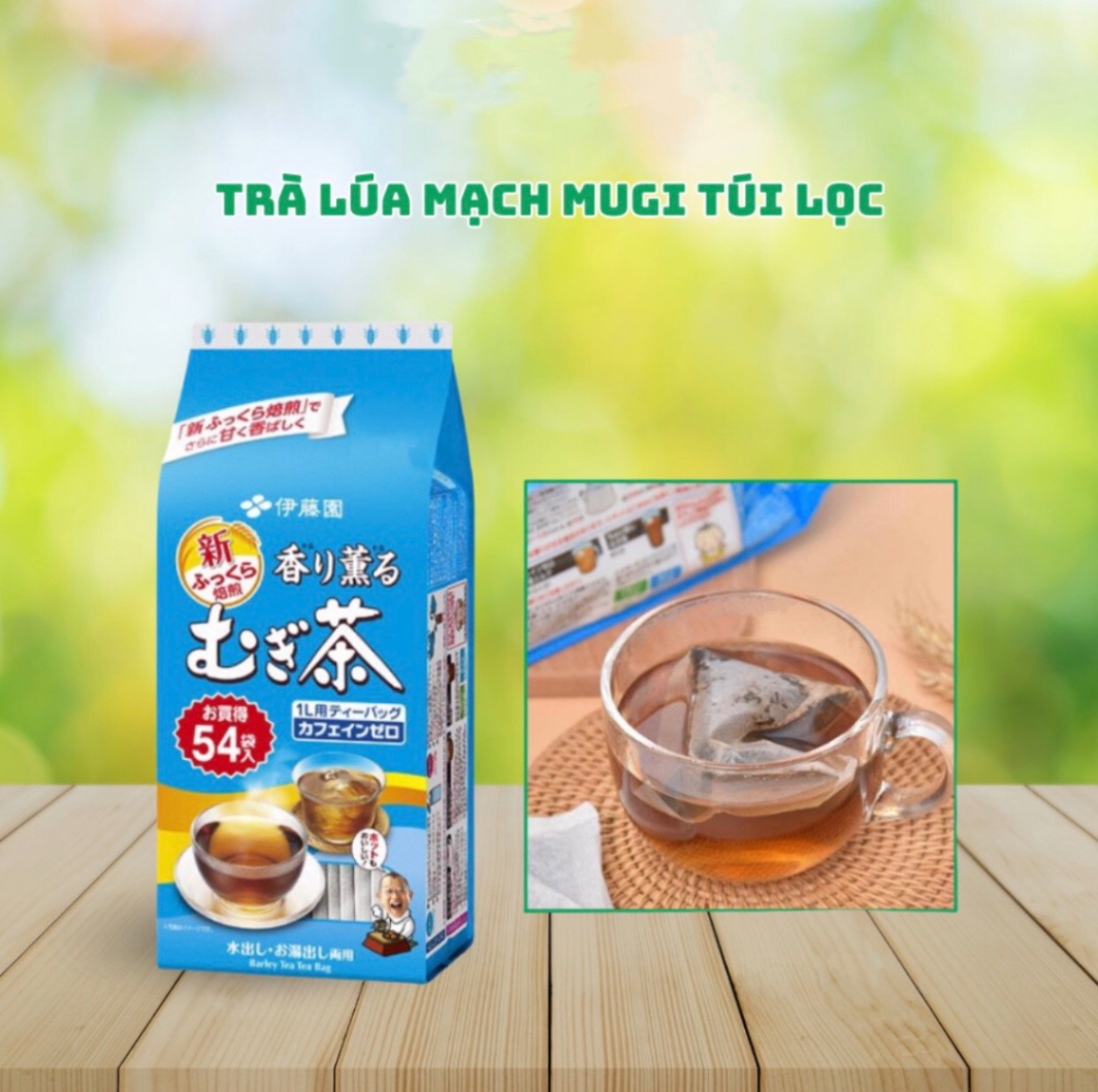 Trà Mugi 54 gói nhúng (mẫu mới)