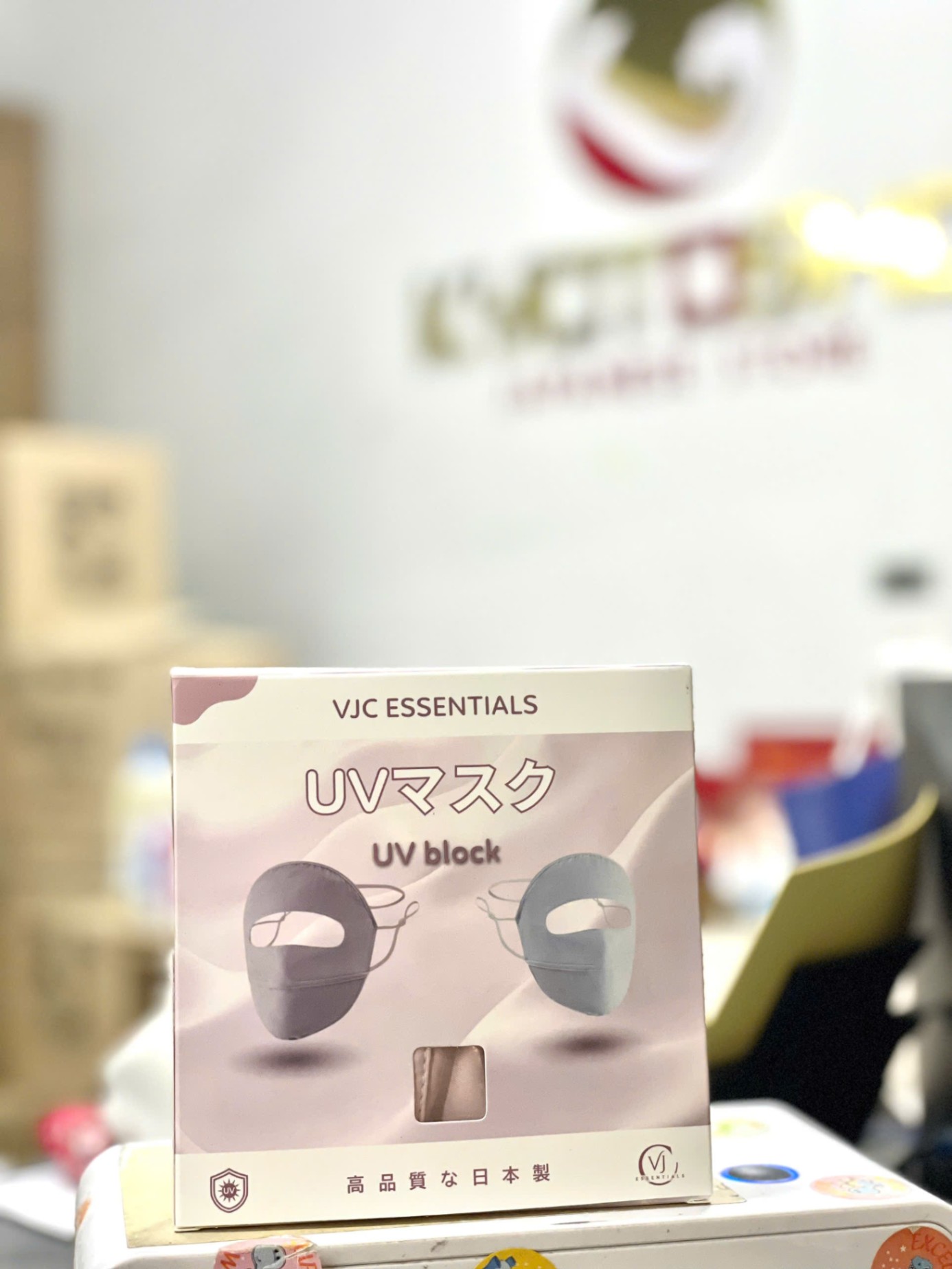 Khẩu trang chống tia UV VJC ESSENTIALS ful mặt