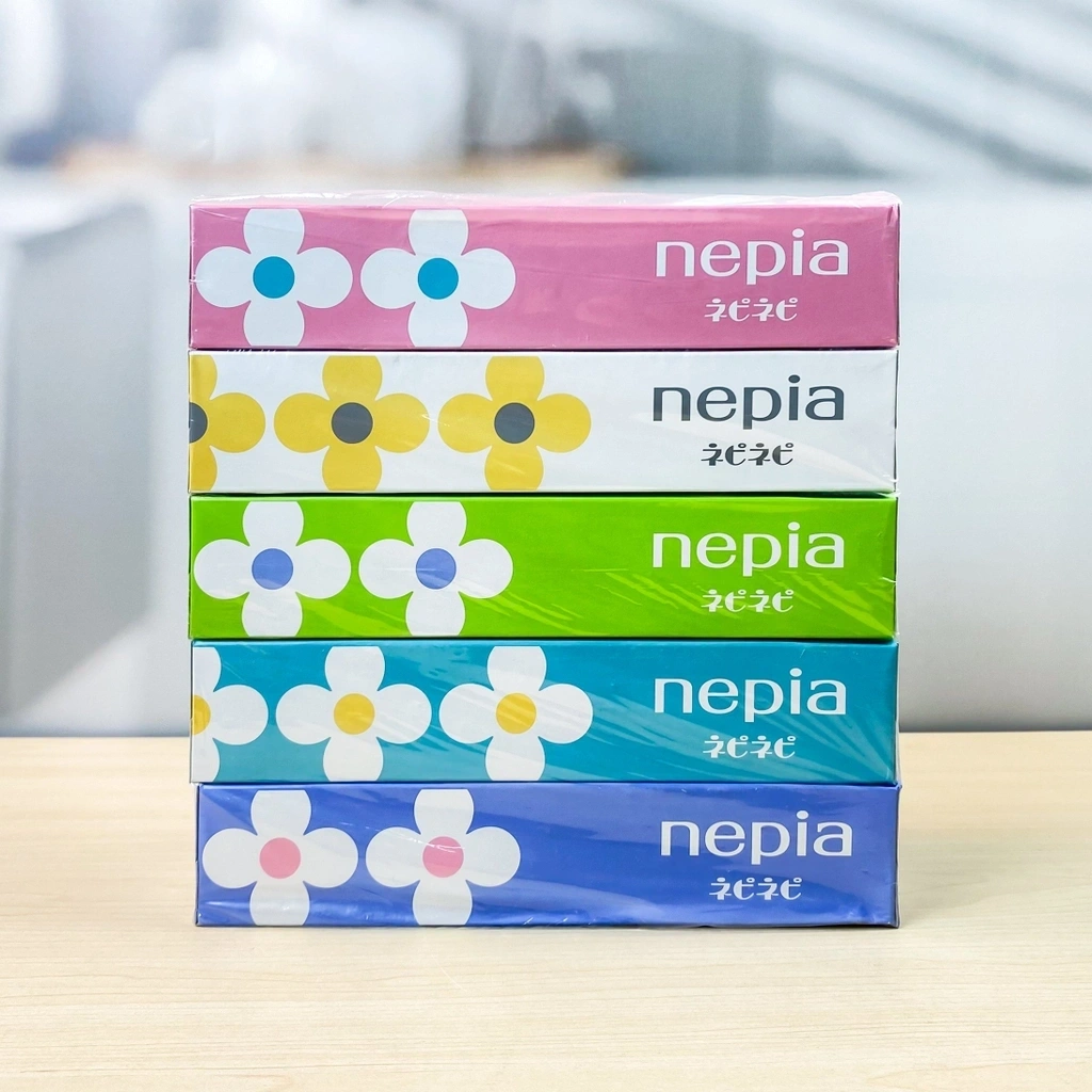Set 5 giấy hộp Nepia Nhật Bản 150 tờ MM