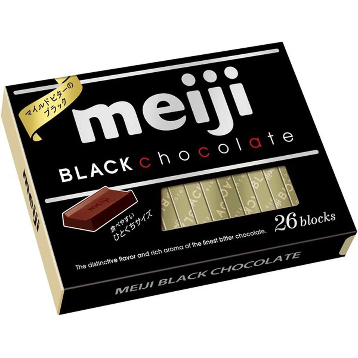 Kẹo socola đen chocolate Meiji 120g