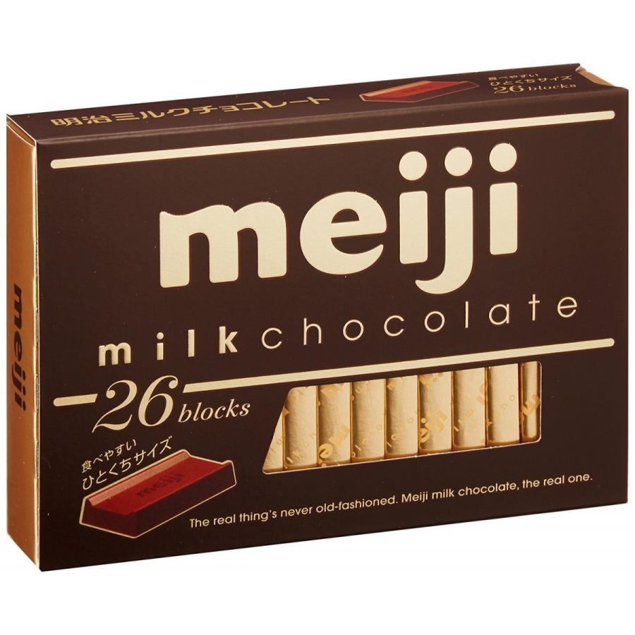 Kẹo socola sữa milk chocolate Meiji 120g (26 cái)