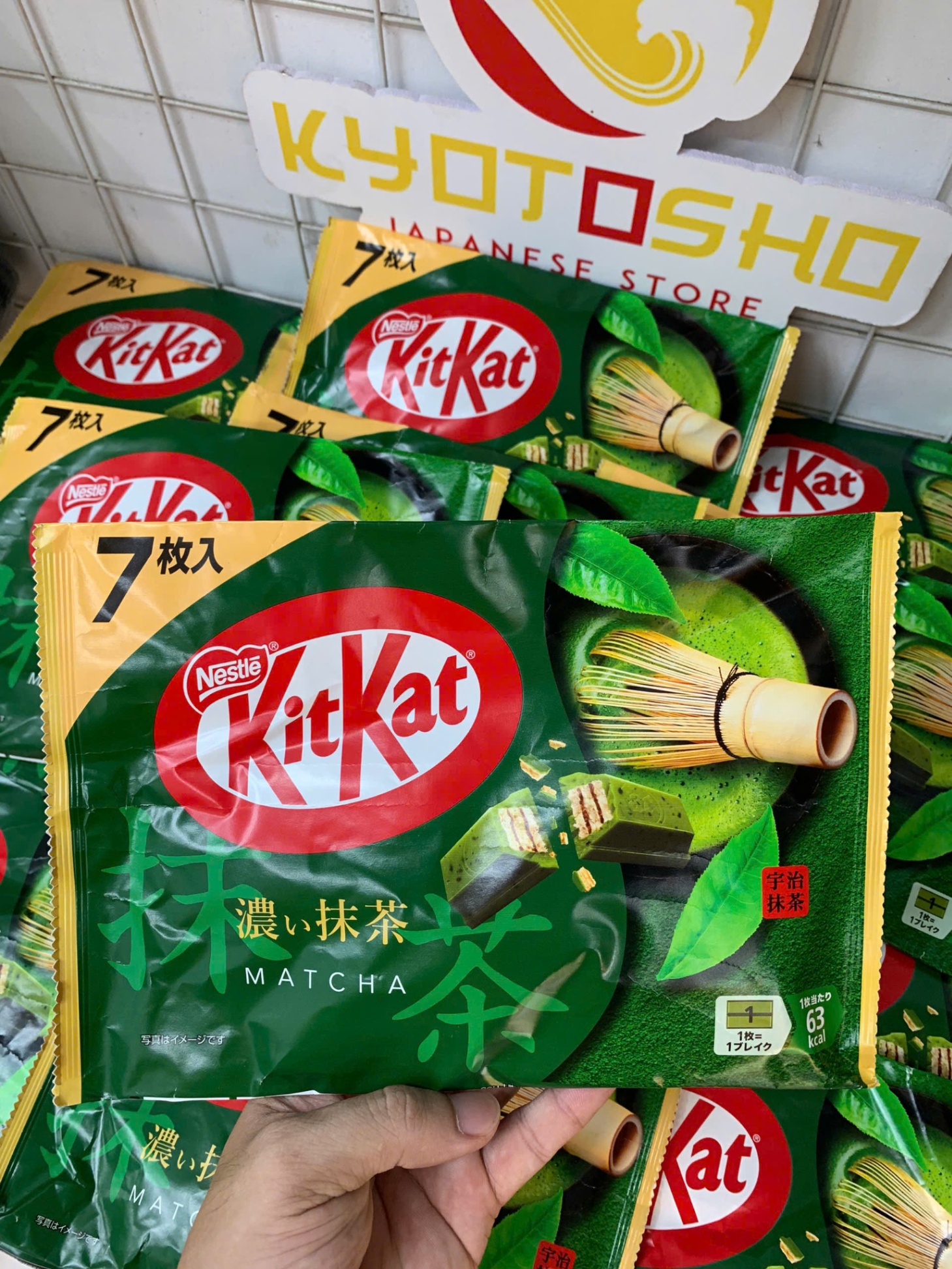 Bánh Kitkat vị matcha 7 miếng