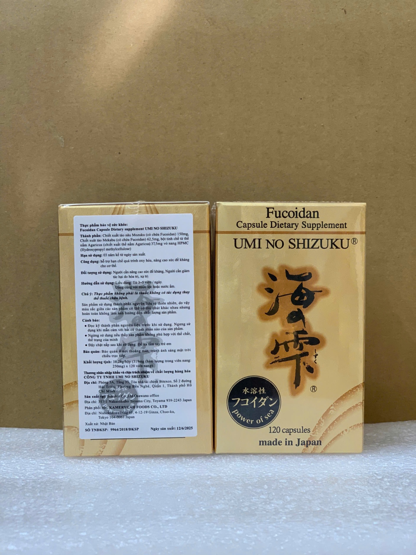 Fucoidan Xanh Okinawa 180 Viên – Hỗ Trợ Phá Ung Thư, Tăng Miễn Dịch Hàng Chính Hãng Nhật Bản