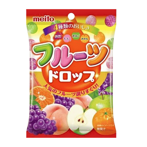 Kẹo Ngậm Meito 4 Vị Trái Cây 85Gr
