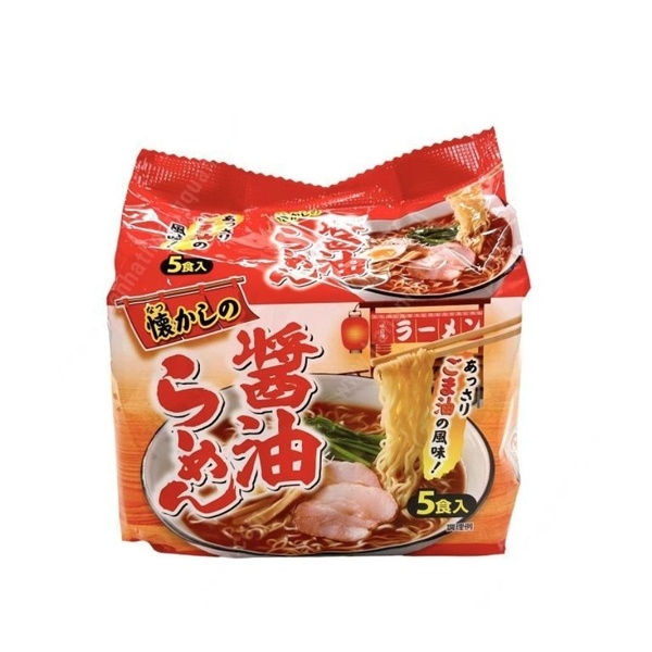 Mì ăn Liền Ramen vị nước tương 89gx5P T18