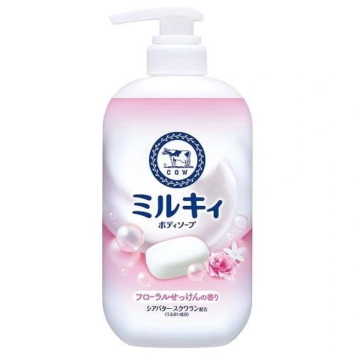 Sữa Tắm Hương Hoa Hồng Cow Milky Body Soap 500ml