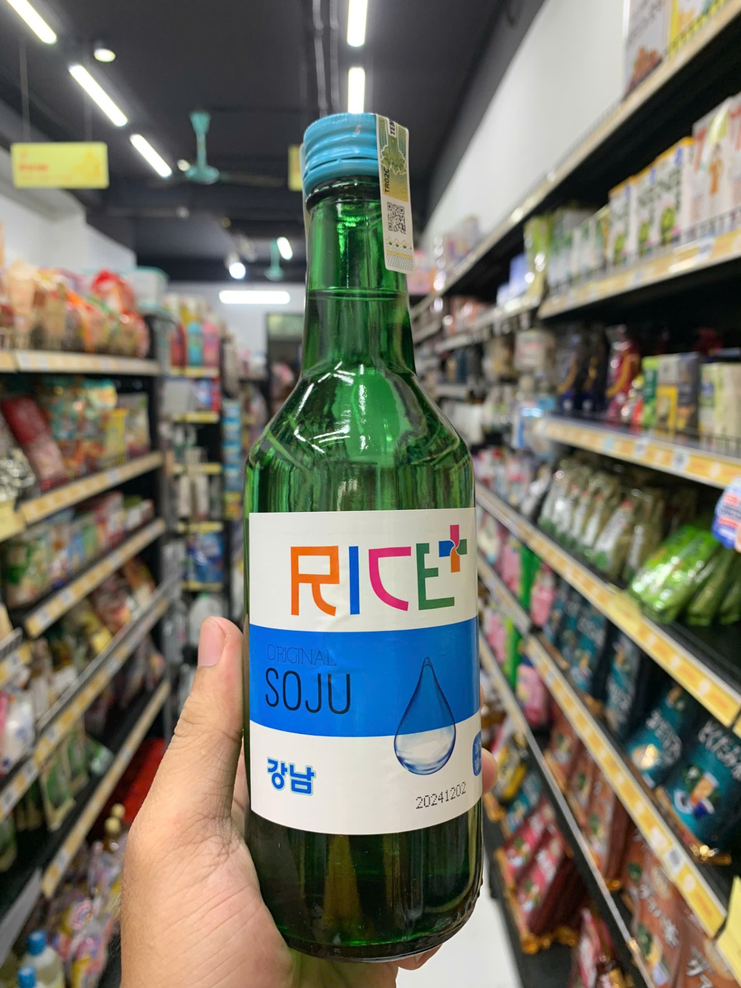 Rượu Soju Rice+ Truyền Thống 360ml