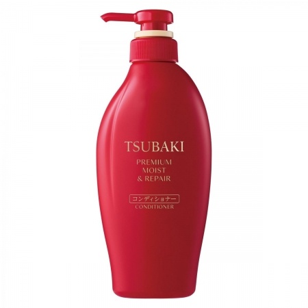 Dầu xả dưỡng tóc bóng mượt Tsubaki premium moist shampoo 450ml (đỏ)