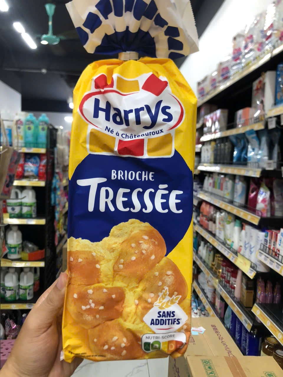 Bánh mỳ Hoa cúc Harrys Brioche Tressée Pháp 500g