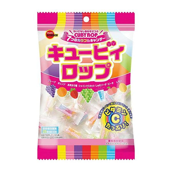 Kẹo trái cây Cuby Rop 8 vị 100gr (mẫu mới)