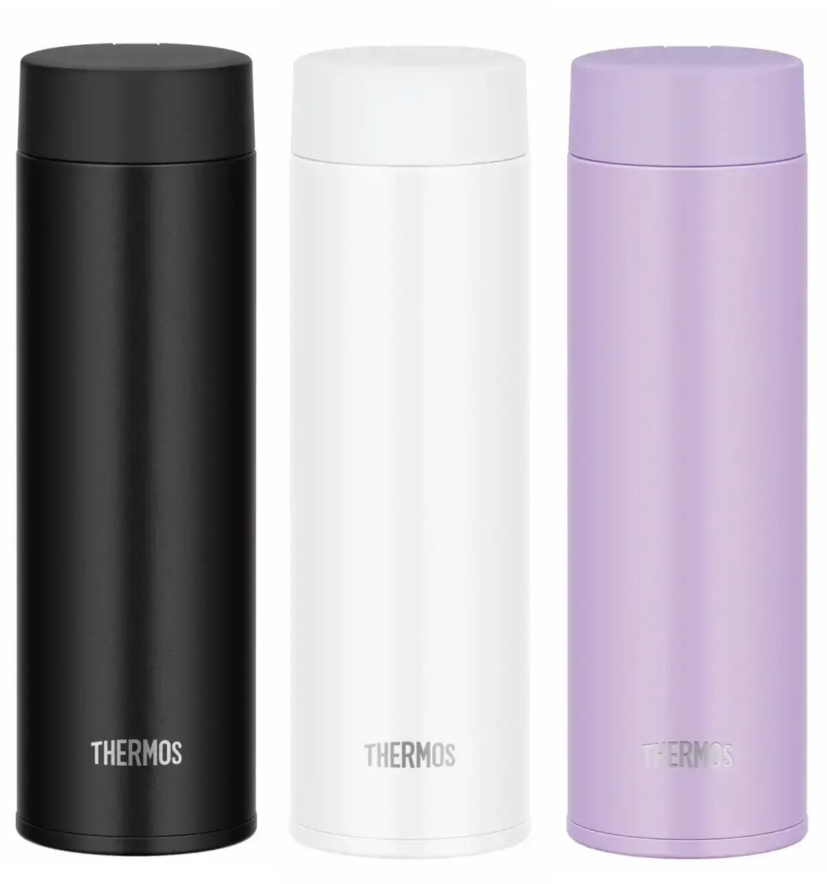 Bình giữ nhiệt Thermos 0.48L màu trắng nặp vặn
