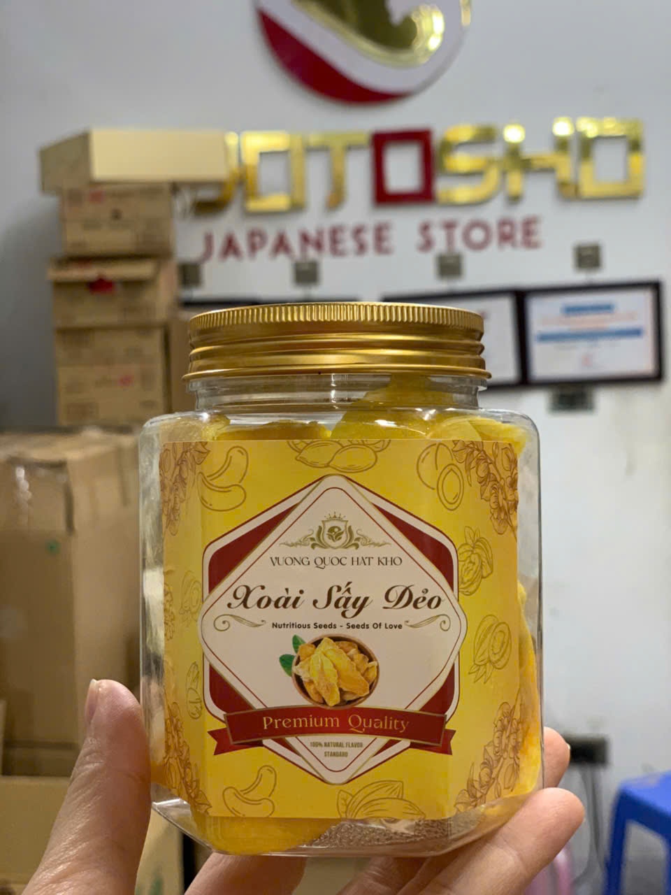 Xoài sấy dẻo hũ 150g VN