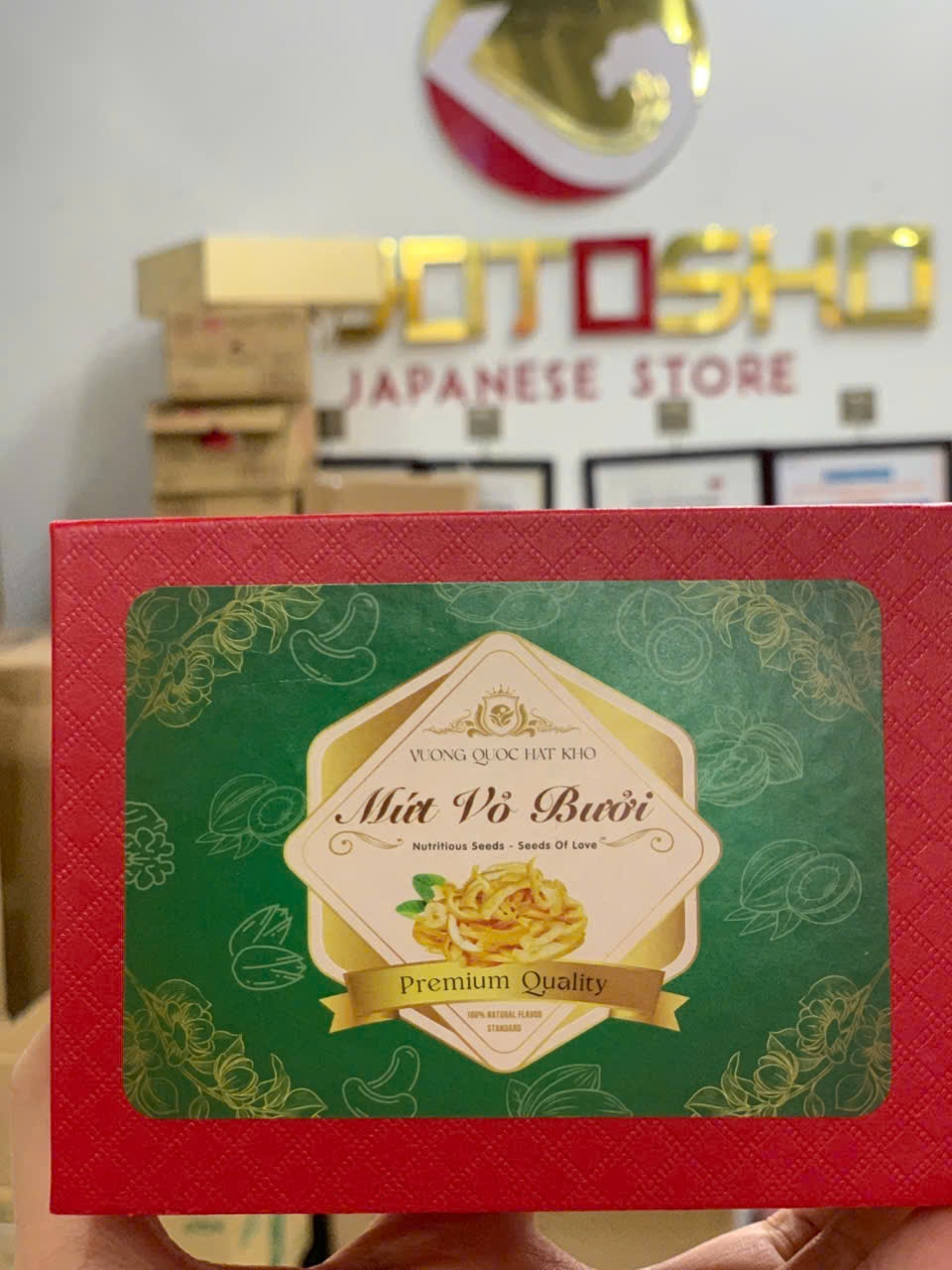 Mứt vỏ bưởi hộp 100g VN