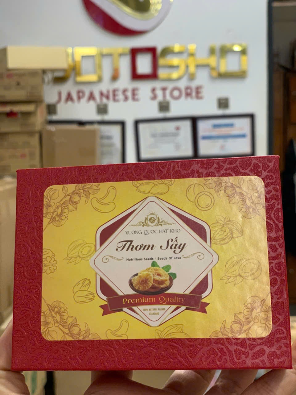 Thơm sấy dẻo hộp 180g Mỹ