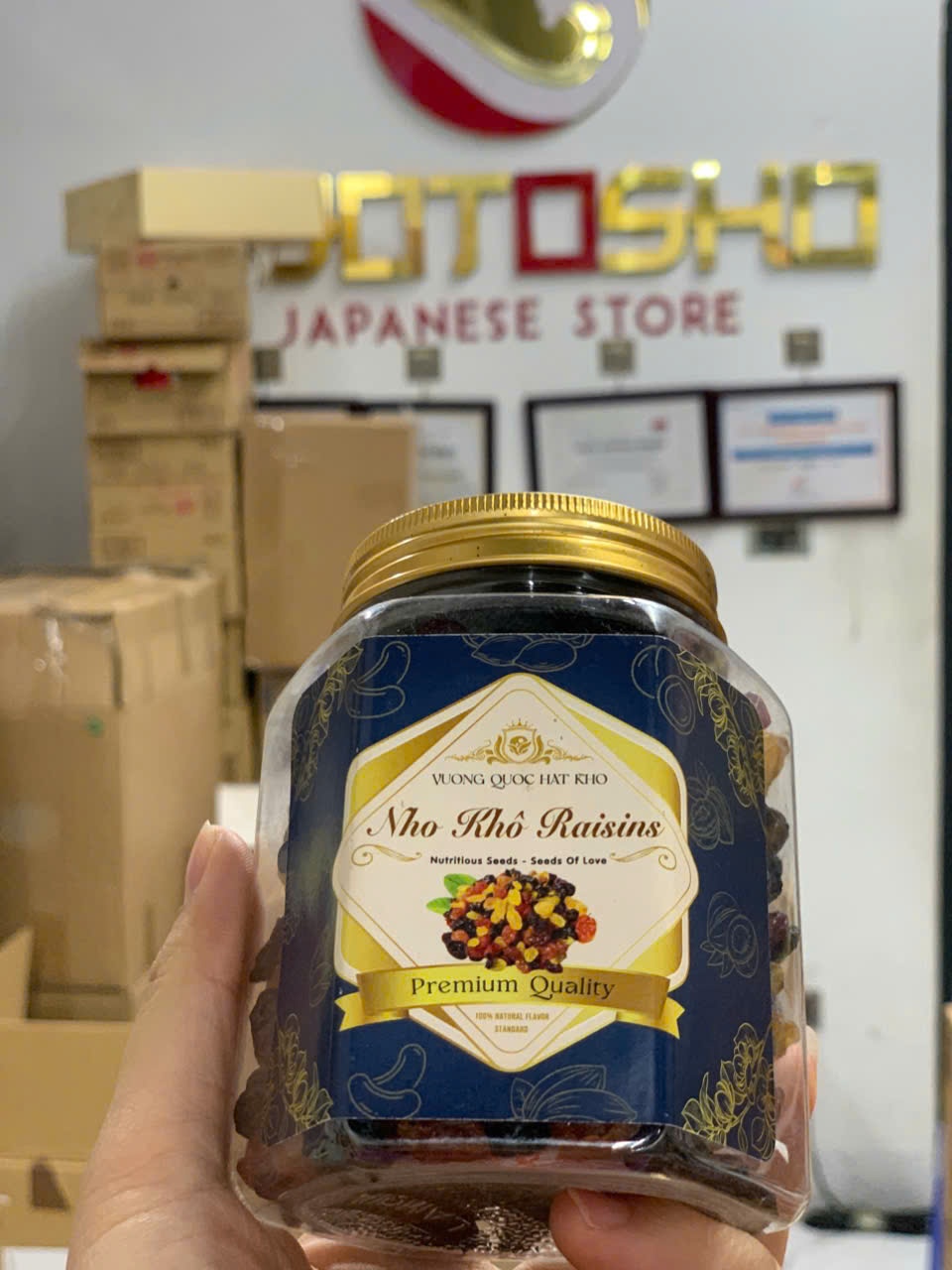 Nho khô Raisins hũ 200g Chile
