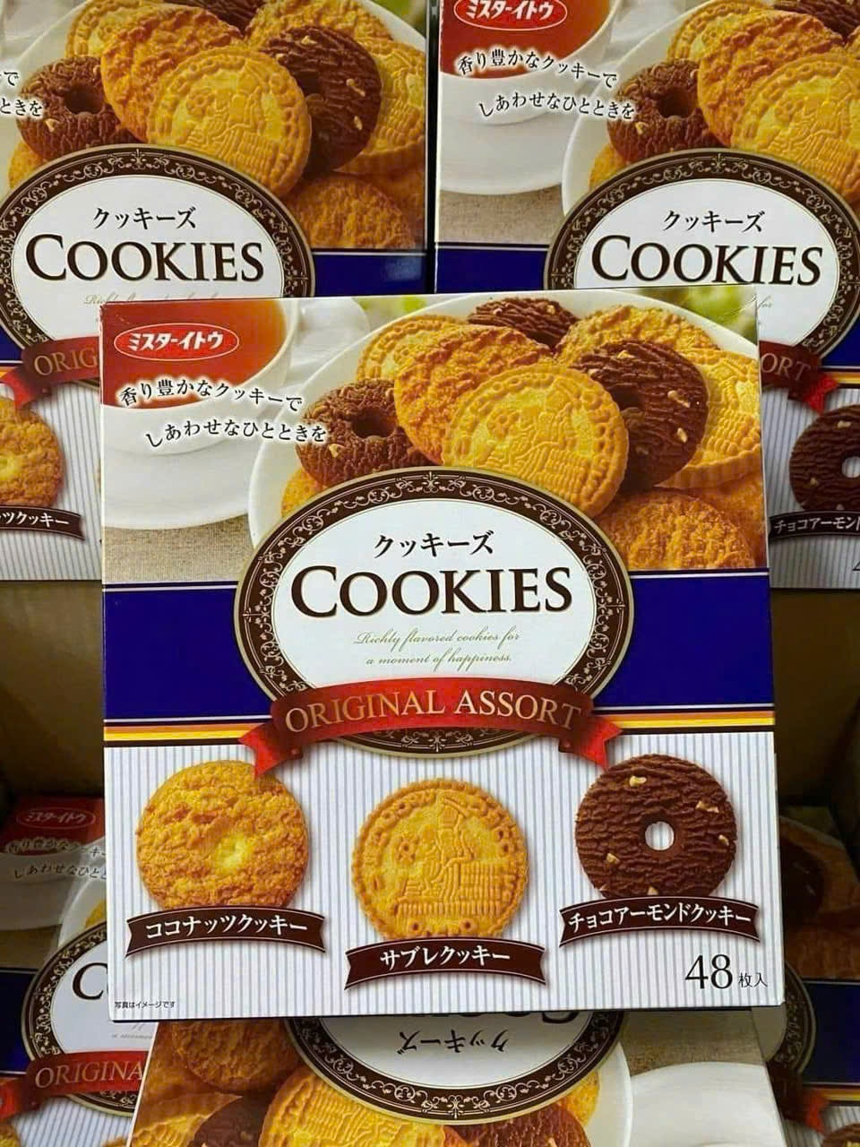 Bánh quy Cookies Original Assort hộp 48 chiếc