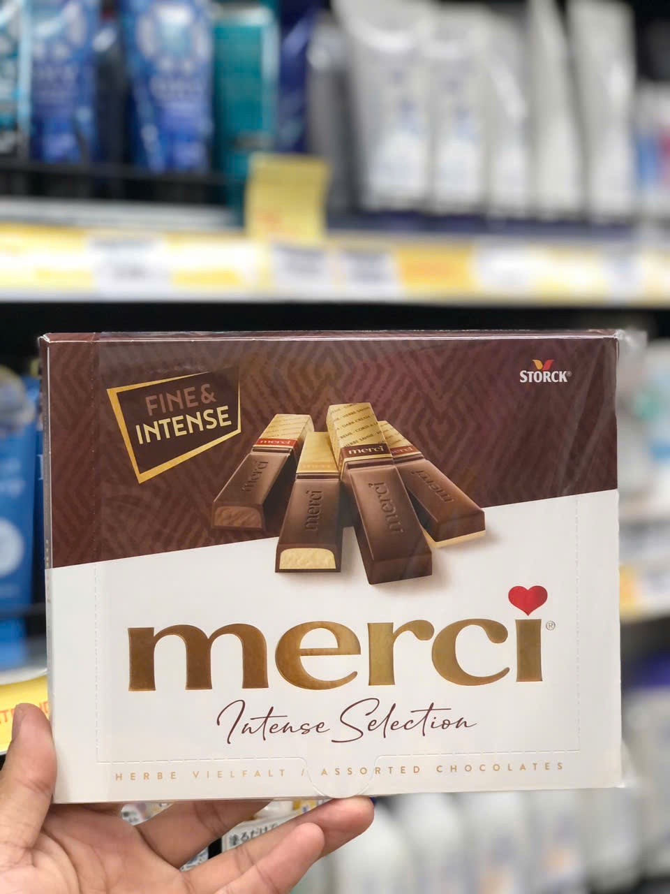 Socola tổng tộp Storck merci Finest Selection 250g nâu