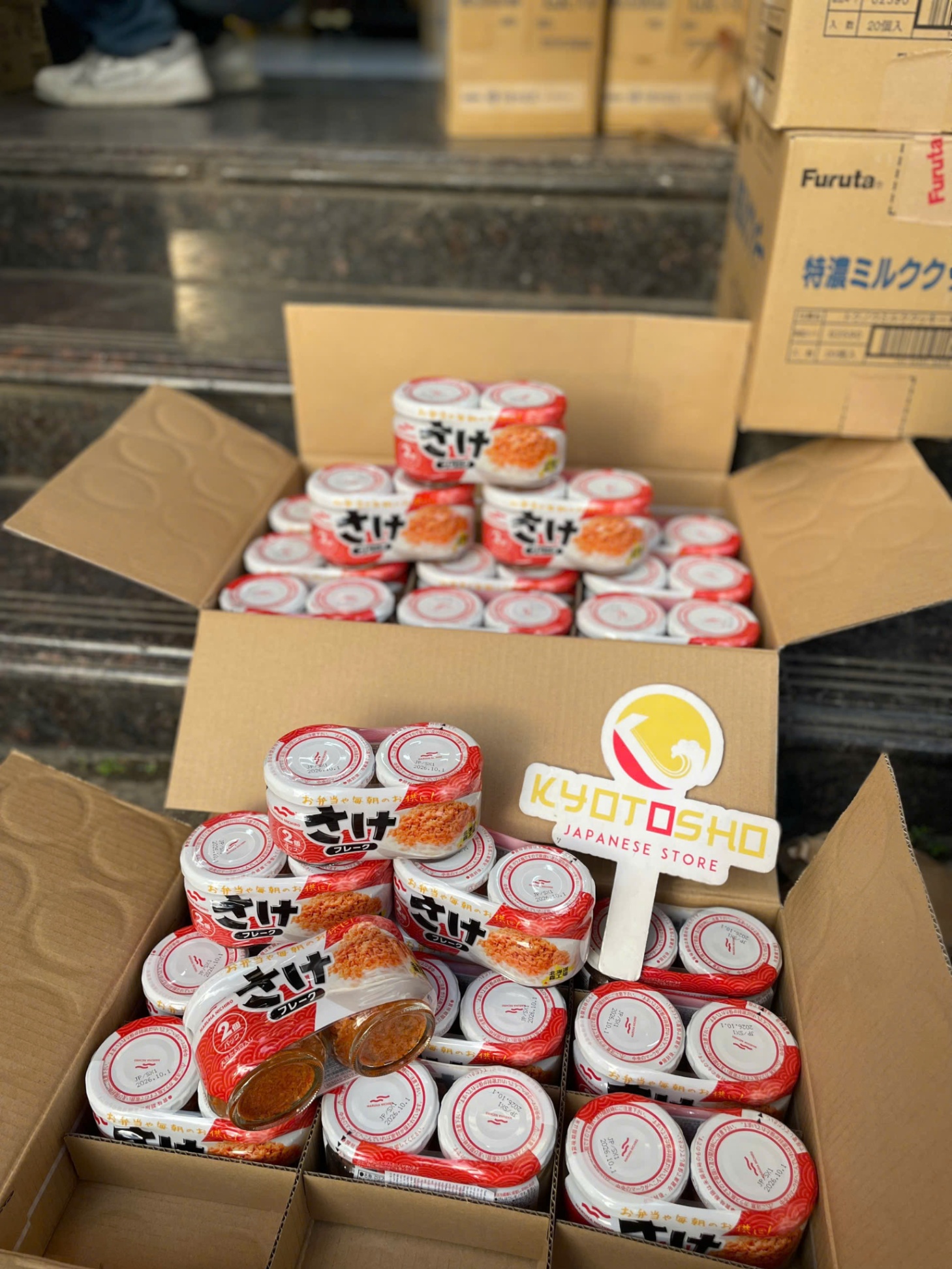 Sét 2 Ruốc Cá Hồi Maruha Nichiro (120gr/hộp)