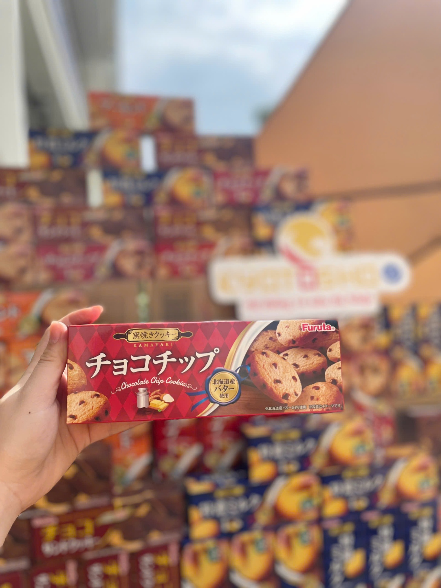 Bánh quy Furuta nhân socola hộp 10 cái
