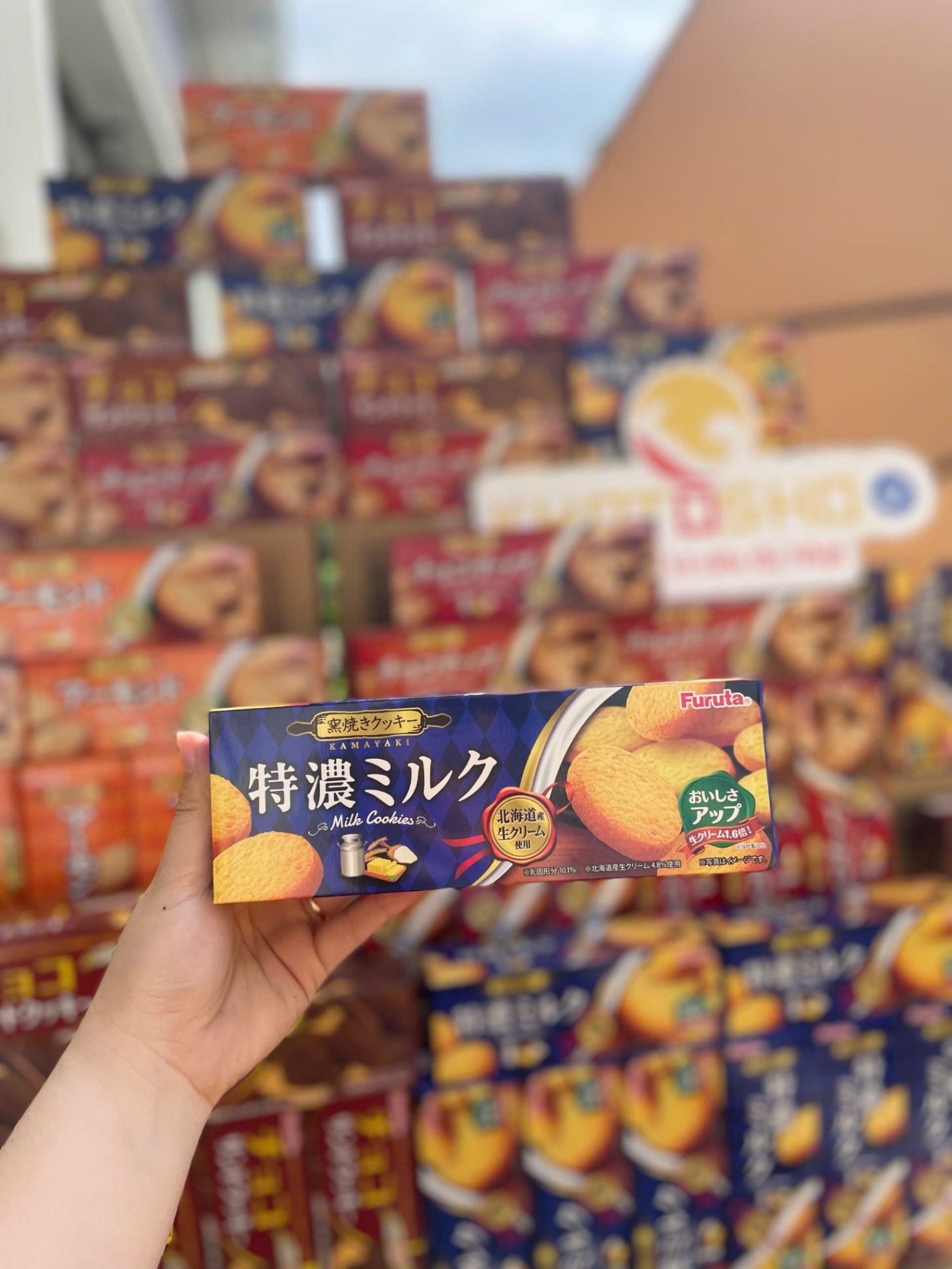 Bánh quy Furuta vị sữa hộp 10 cái