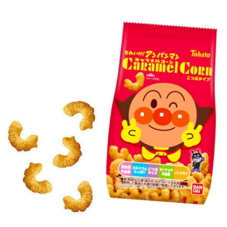 Bánh Tohato Anpanman Vị bắp rang bơ Caramel 42gr