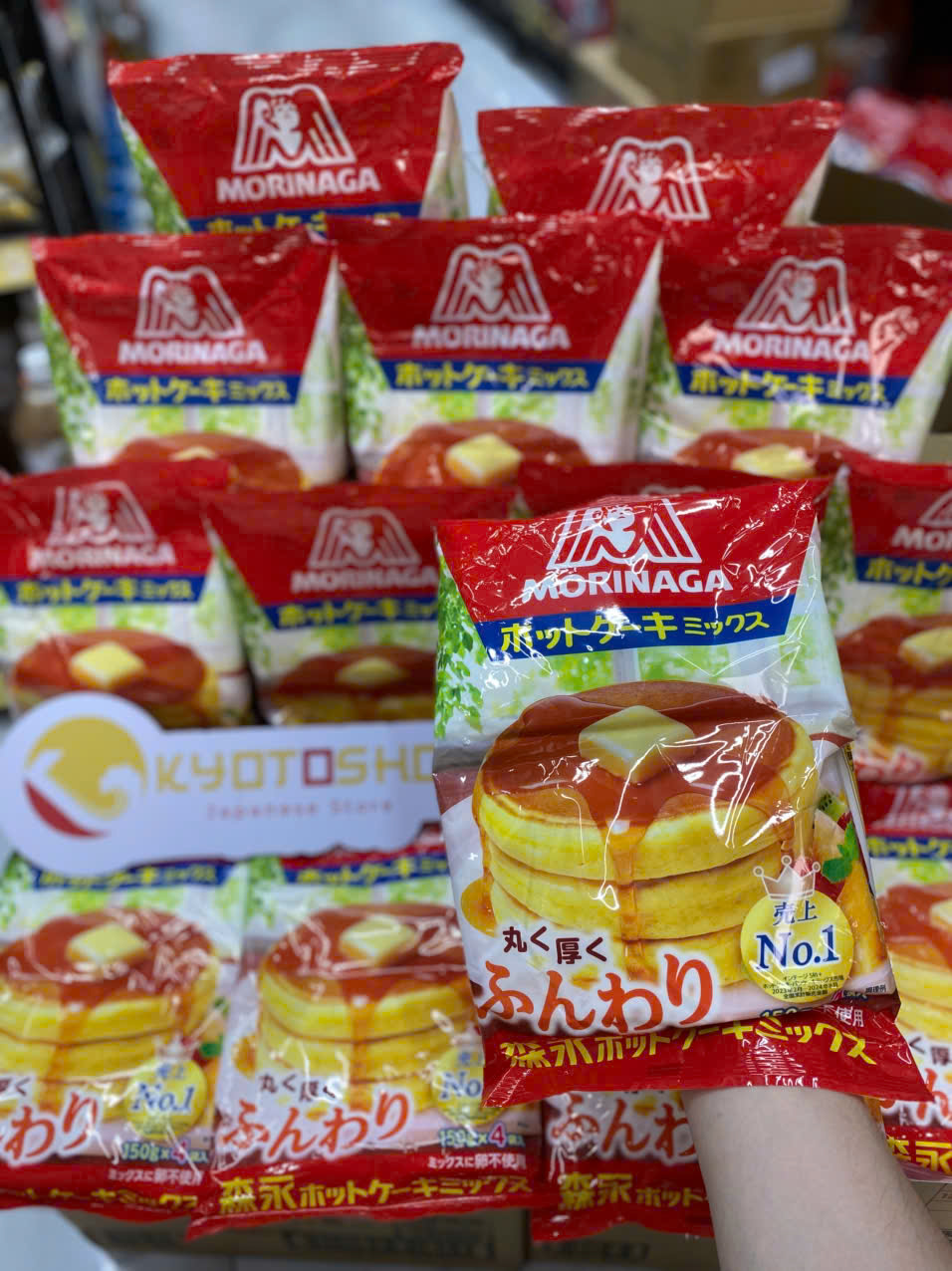 Bột làm Bánh Morinaga 150g x4gói