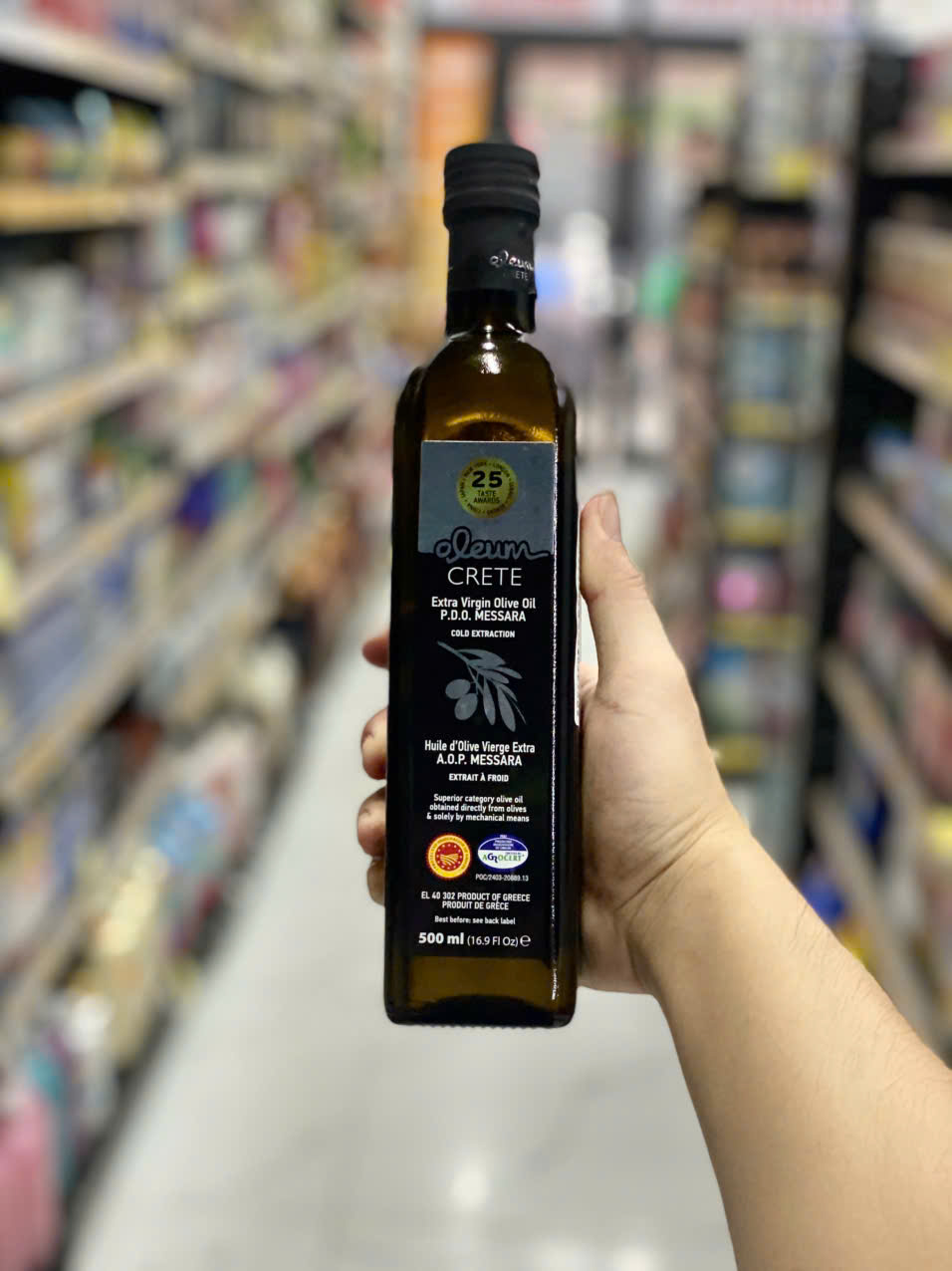 Dầu ô liu extra ViRGIN 500ml