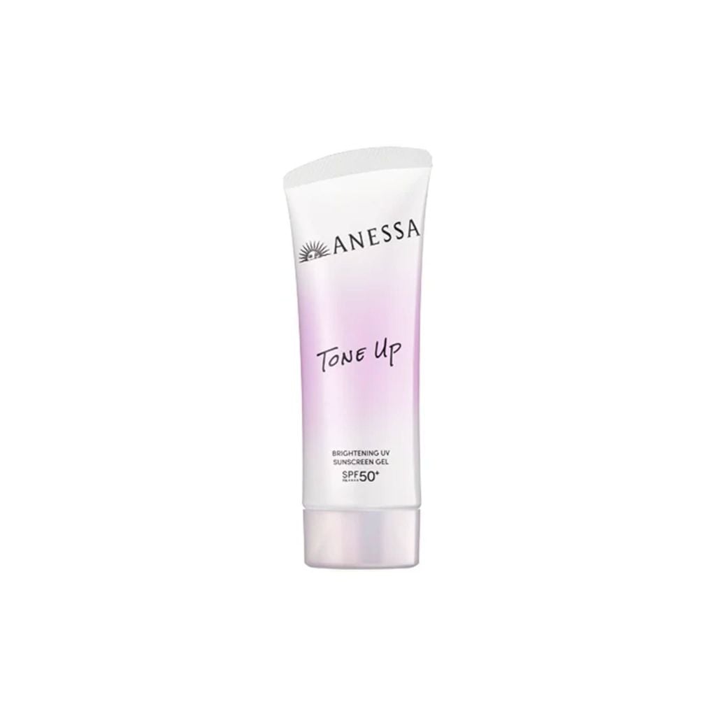 Gel Chống Nắng dưỡng sáng Nâng Tông, hiệu chỉnh sắc da 90g Anessa (Mới) trắng