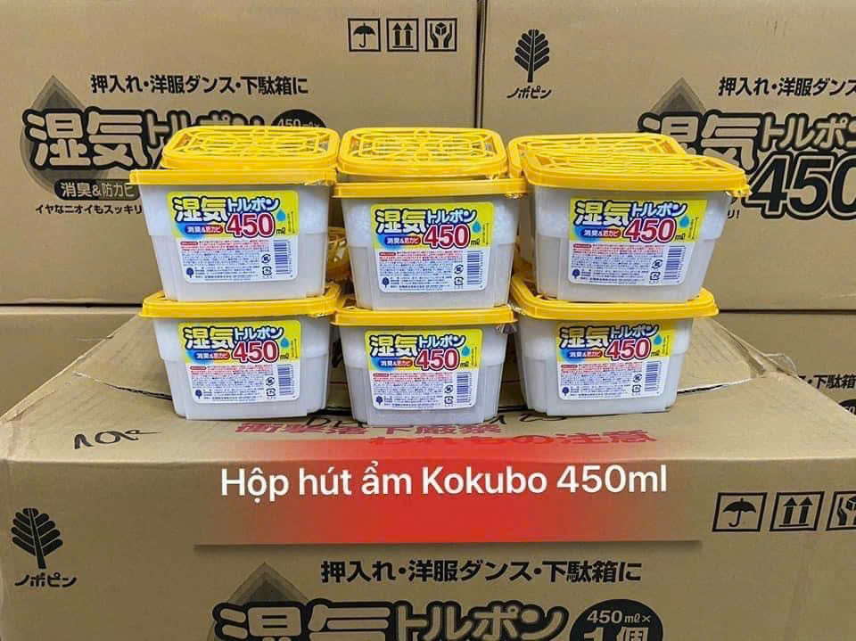 Hộp hút ẩm Kokubo Nhật Bản 450ml