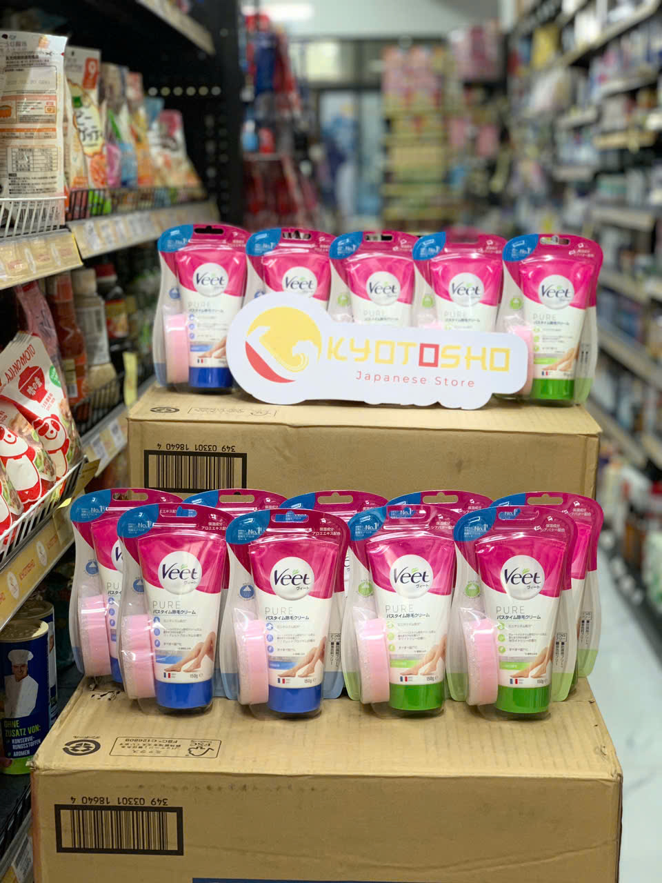 Kem tẩy lông Veet Nhật Bản cho da nhạy cảm 150g