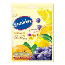 Kẹo cứng sunkist mix vị Haitai Hàn Quốc