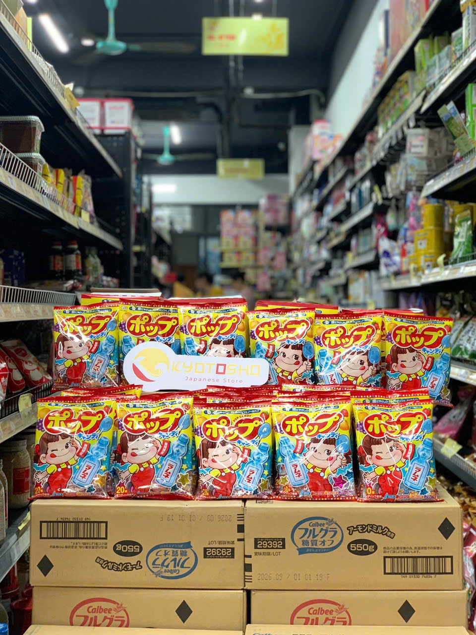 Kẹo mút hoa quả Fujiya chống sâu răng mới (20c/gói)
