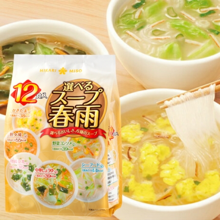 Miến ăn liền Hikari Miso 6 vị 12 gói