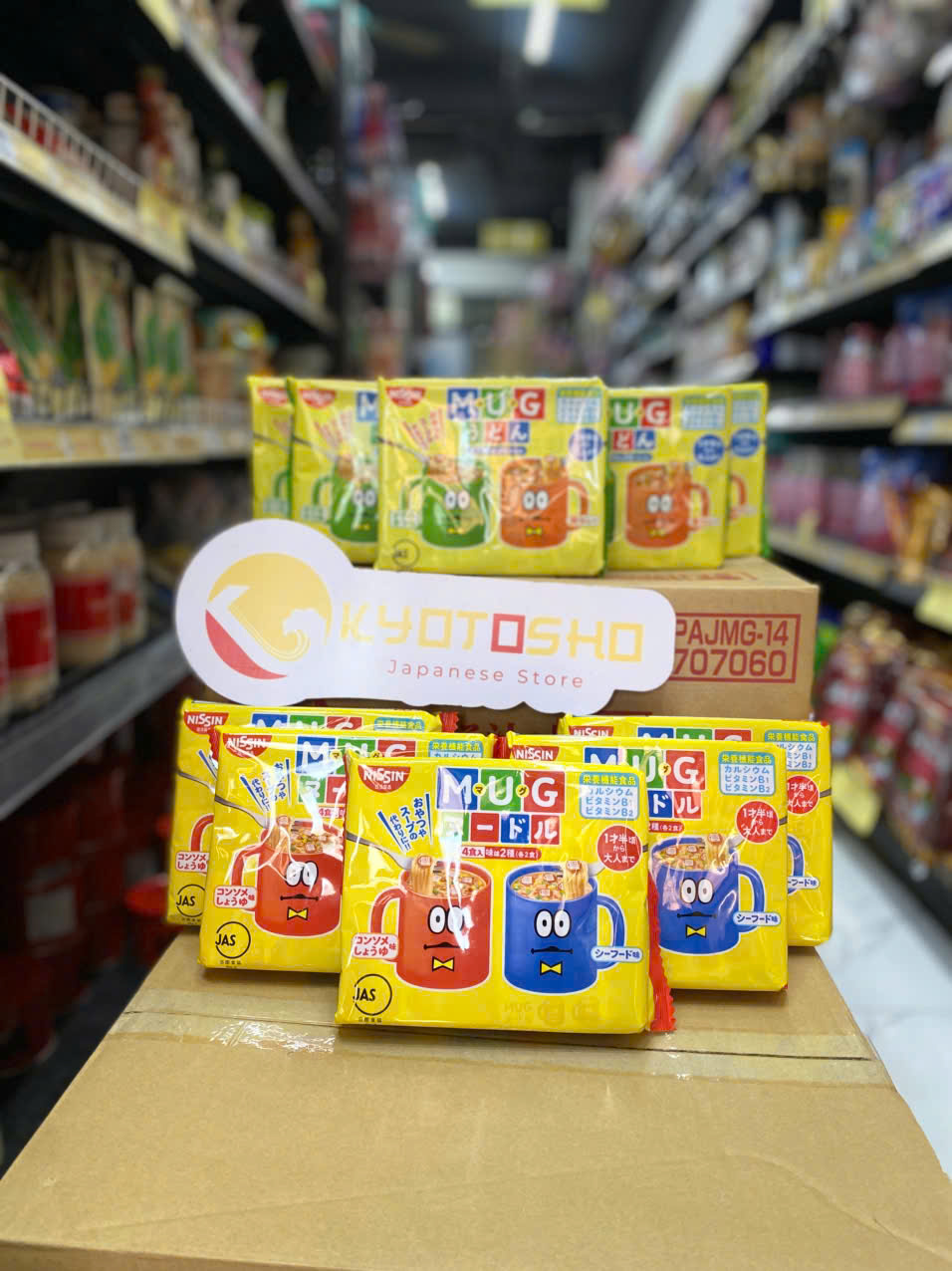 KM MUA 3 TẶNG 1 Mỳ ăn liền Mug Nissin Nhật Bản 94g (T12) MM 4933