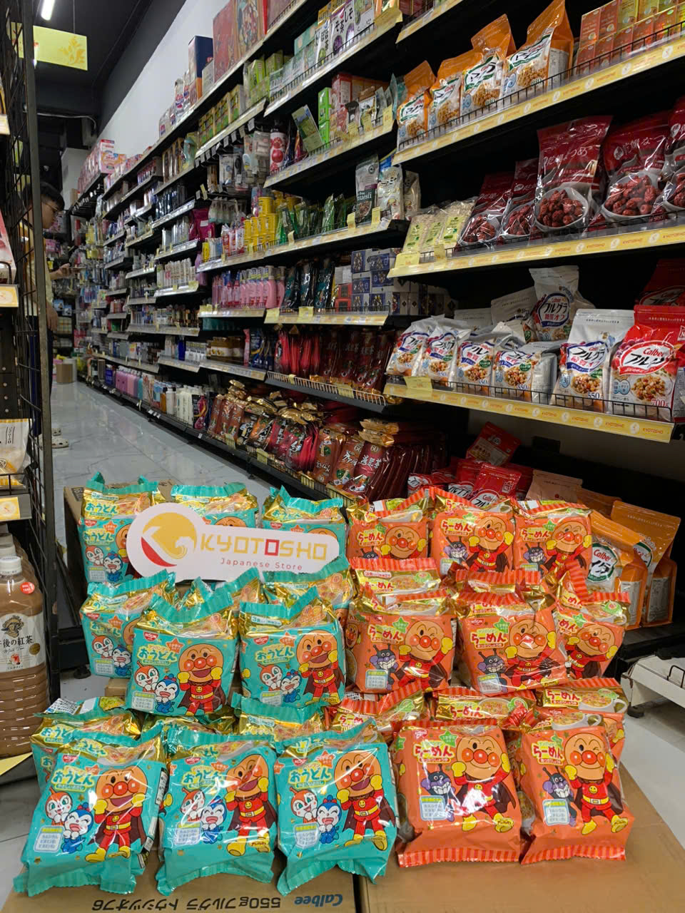 Mỳ ăn liền trẻ em Nissin Anpanman vị hải sản 90g 16449