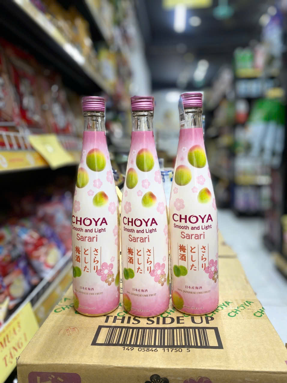 Rượu Choya yuzu Sarari Extra Smooth and light 500ml (CT)
