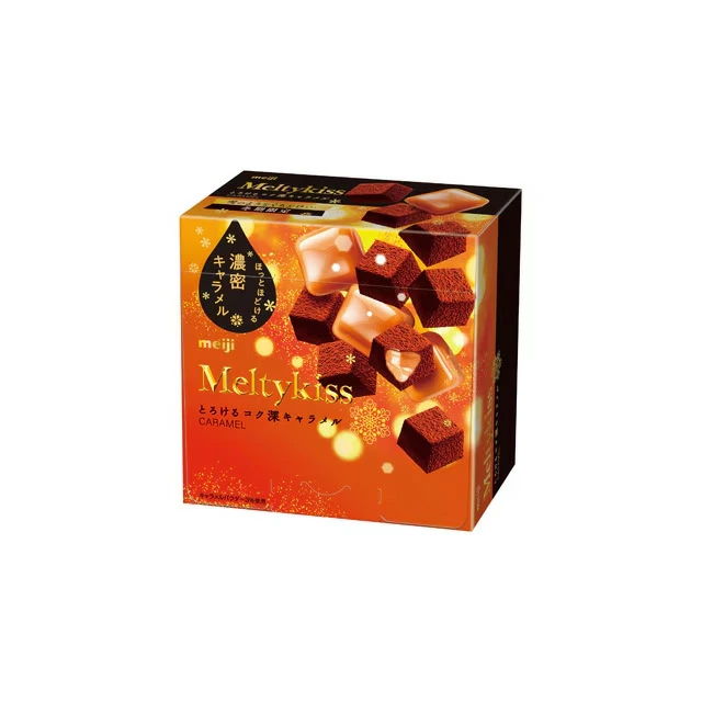 KM MUA 1 TẶNG 1 Socola tươi Meiji Meltykiss vị caramel 53g