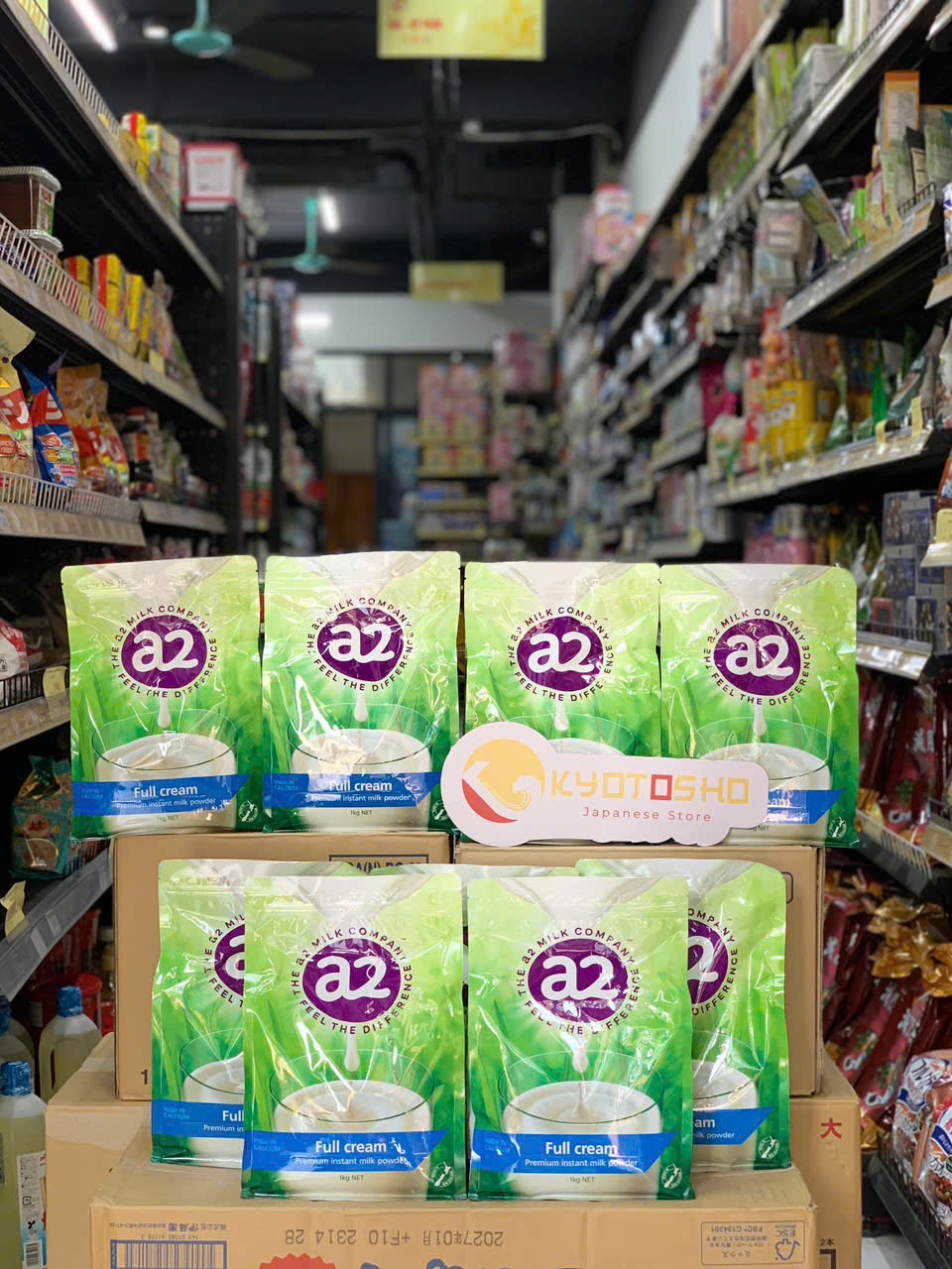 Sữa Tươi Nguyên Kem A2 dạng bột Úc 1kg(6g/thùng)