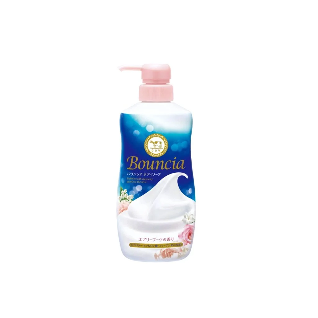 Sữa tắm sữa bò Bouncia hoa hồng 480ml